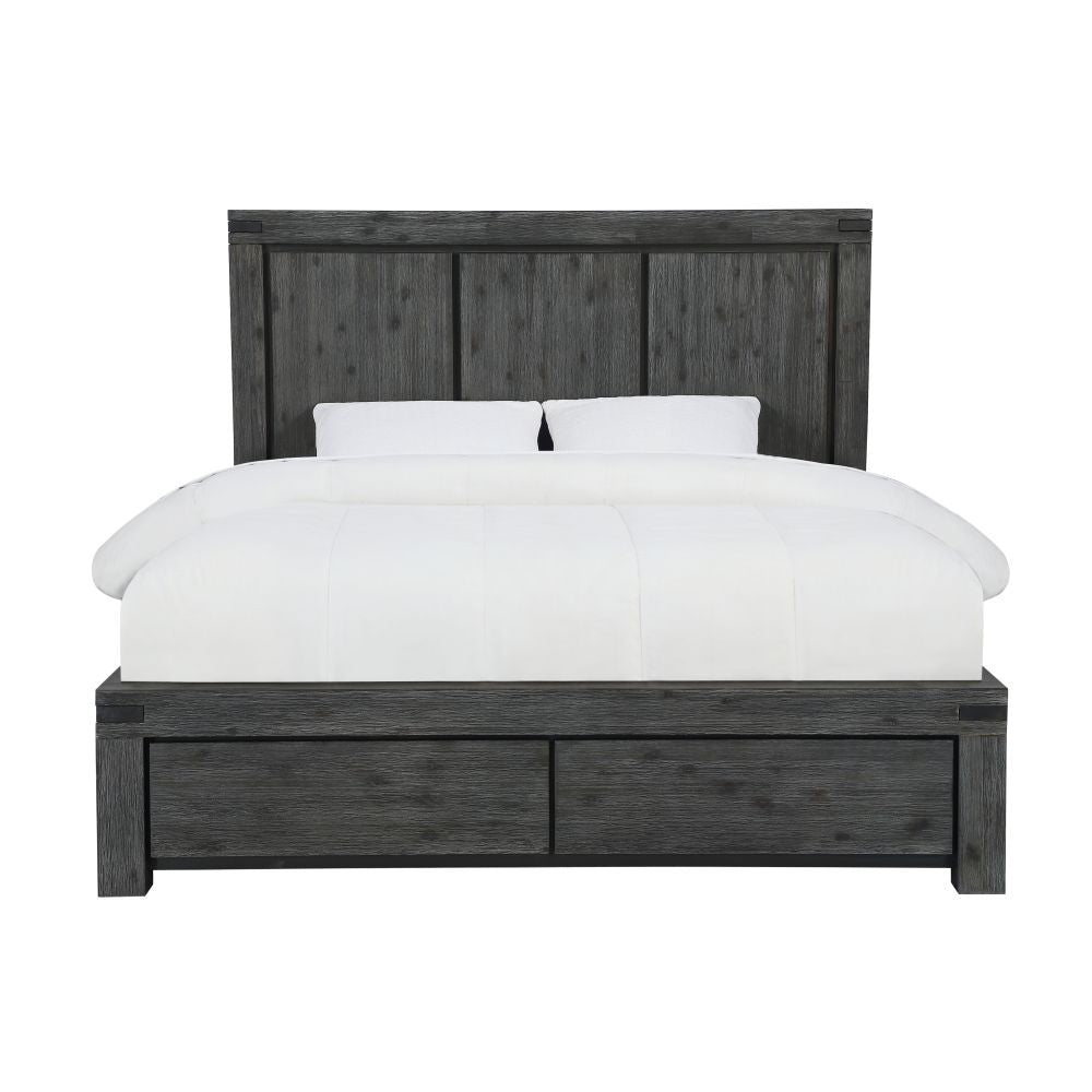 Meadow Solid Wood Footboard Storage Bed - What A Room