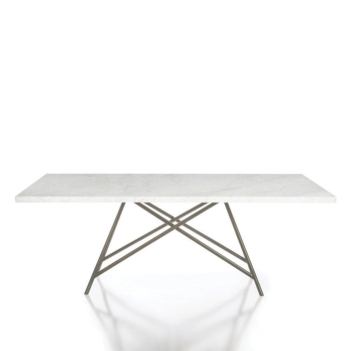 Coral Marble Rectangular Dining Table - What A Room