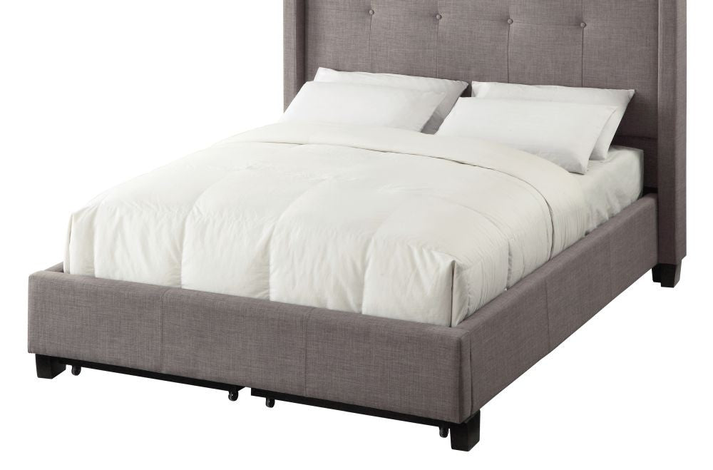Madeleine Wingback Platform Storage Bed - What A Room