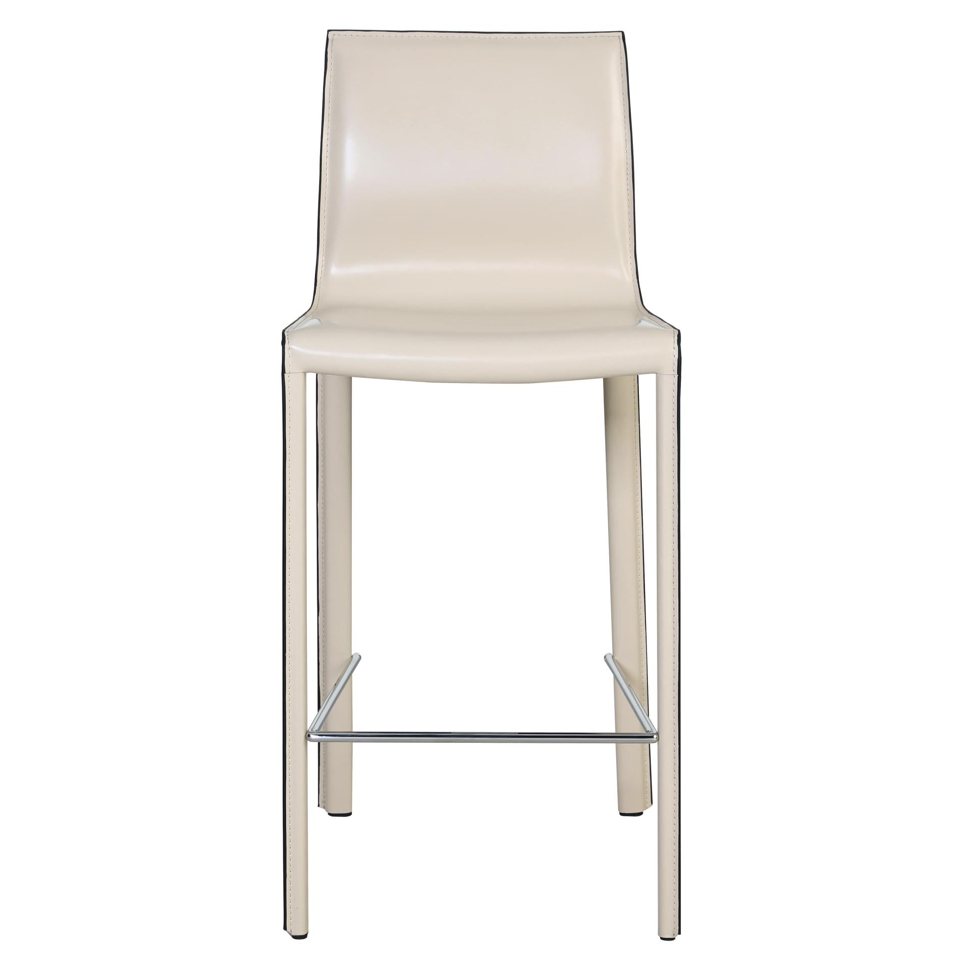 Gervin Recycled Leather Counter Stool - What A Room