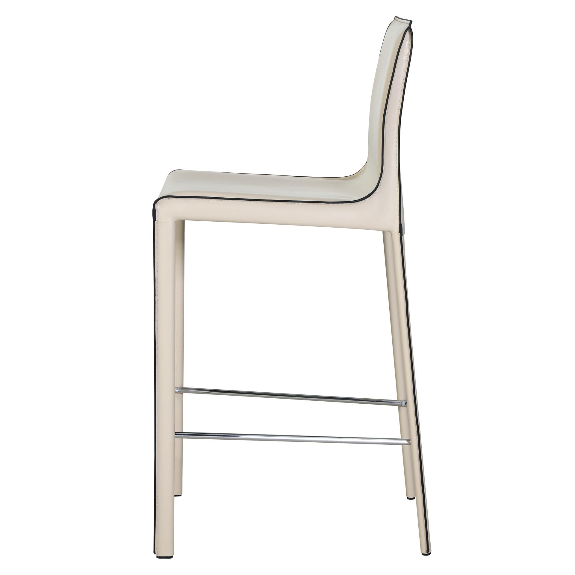 Gervin Recycled Leather Counter Stool - What A Room