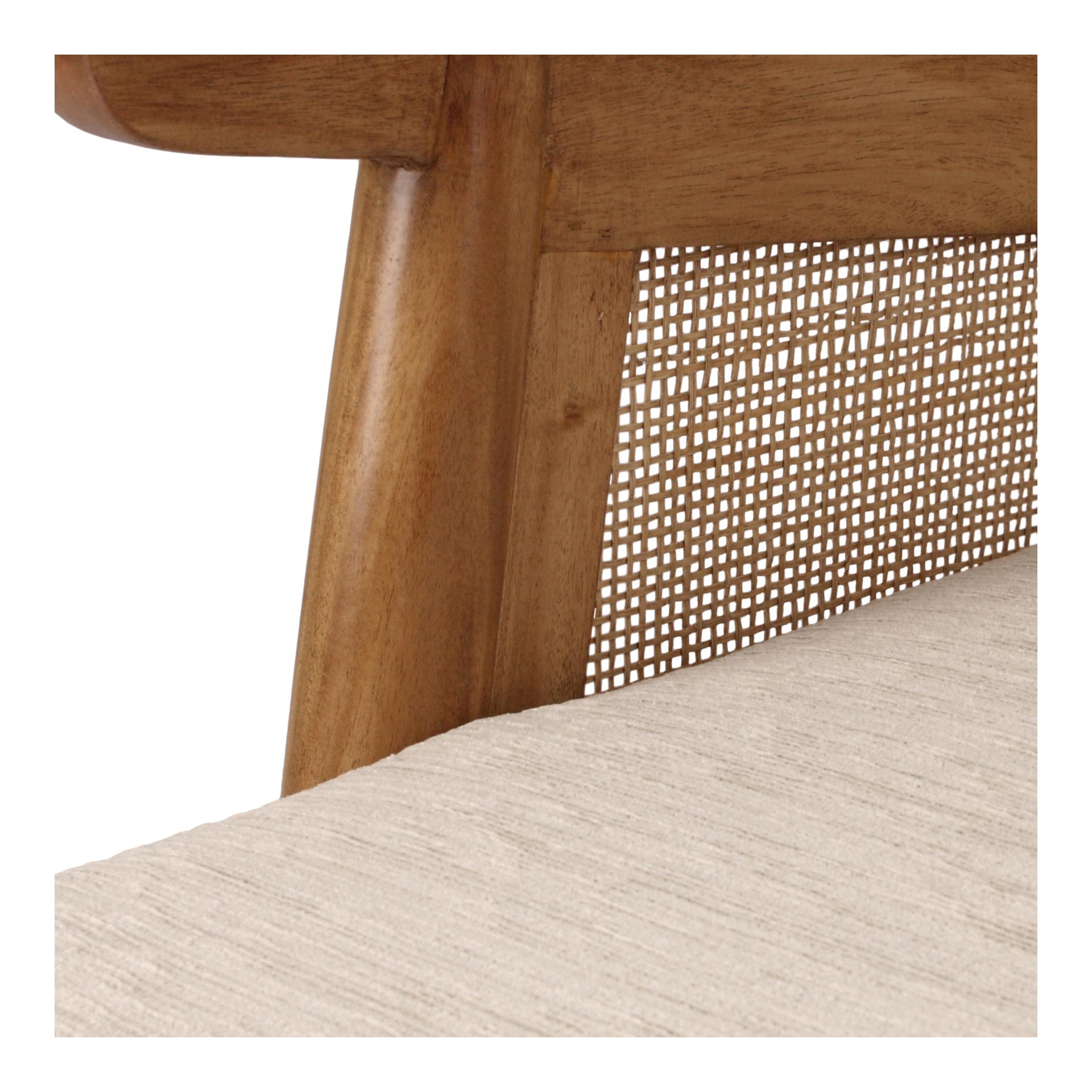 Teramo Mahogany Rattan Accent Arm Chair - What A Room
