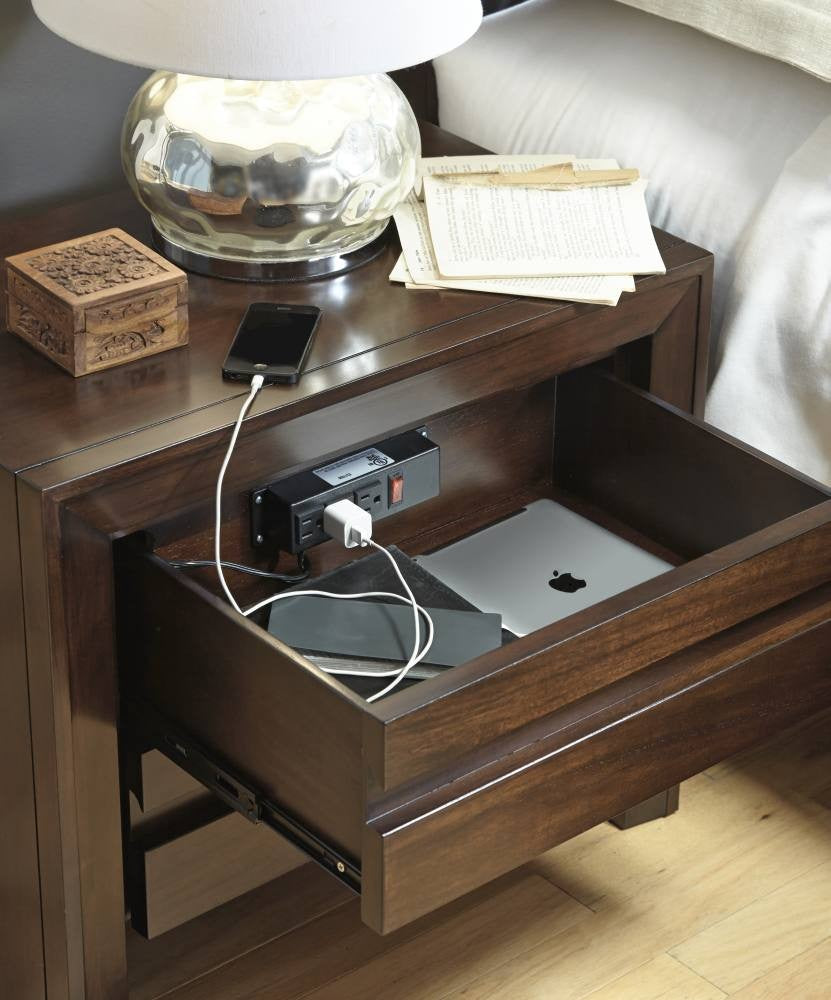 Element Charging Station Nightstand - What A Room