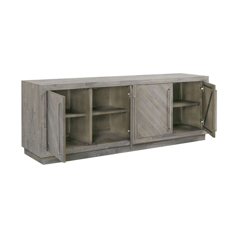 Alexandra Solid Wood Media Console - What A Room