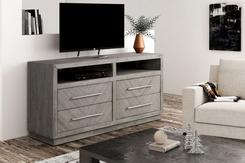Alexandra Solid Wood Media Console - What A Room