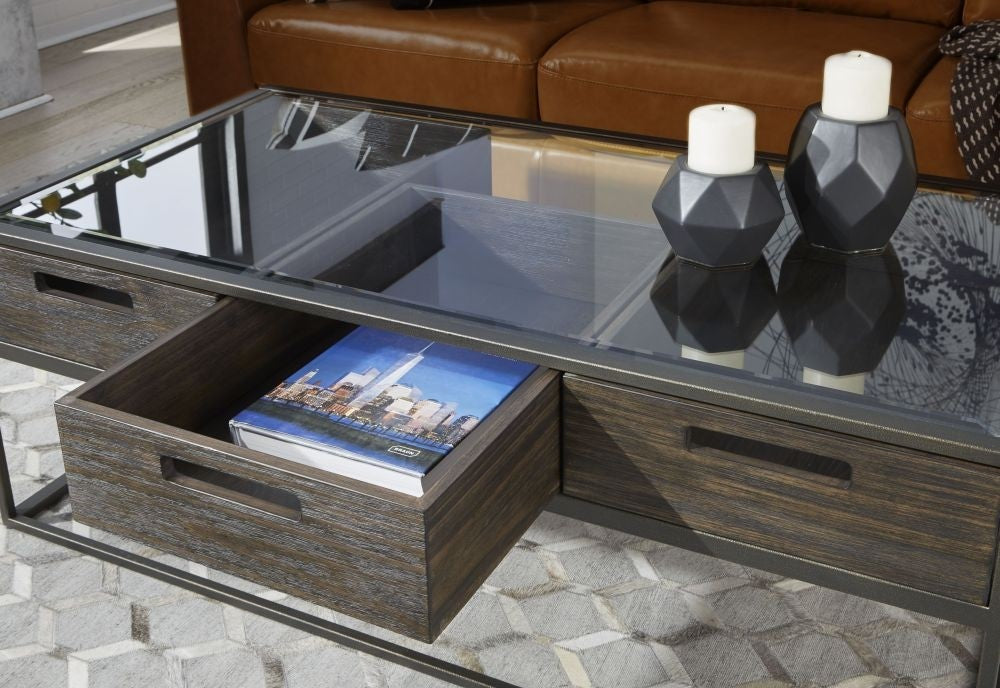 Bradley Three-Drawer Coffee Table - What A Room
