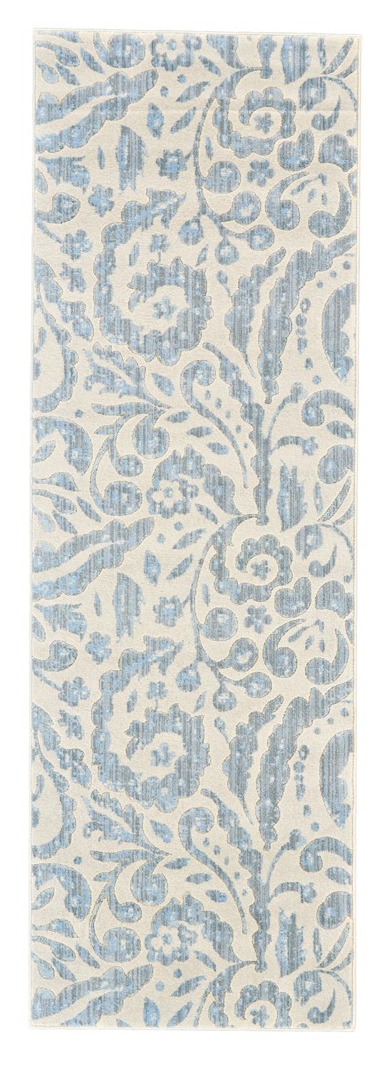 Hallway or running rug that offers exceptional aesthetics in contemporary spaces thanks to the semi-paisley design - Santa Clara Furniture store
