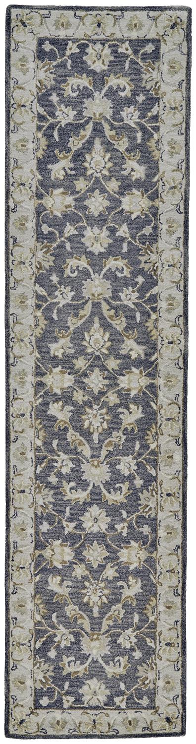 Perfect hallway running rug for those who need something opulent, but still somehwhat subdued - San Jose Home Furnishings