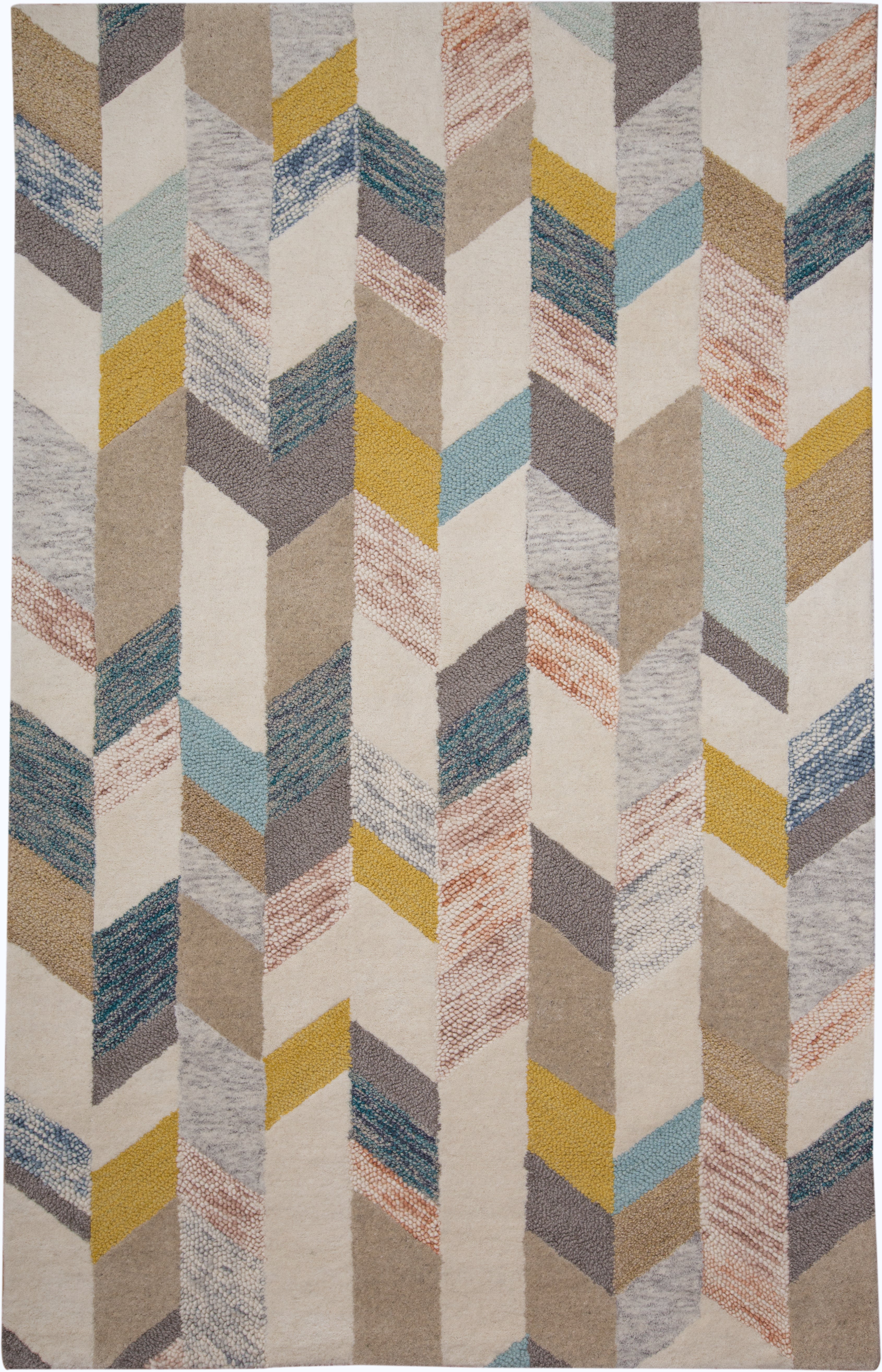 Abstract accent rug - rectangular with subtle colors - Buy in San Jose Home Furnishings store