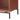 Bellevue KD Nightstand/ Side Table 1 Drawer Graphite Metal Legs - What A Room