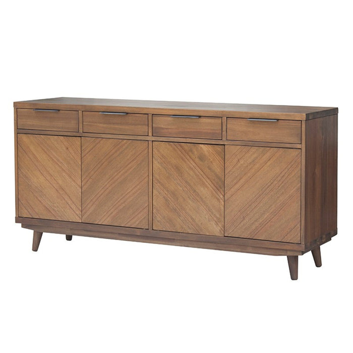 Piero Chevron Buffet 4 Drawers + 4 Doors - What A Room
