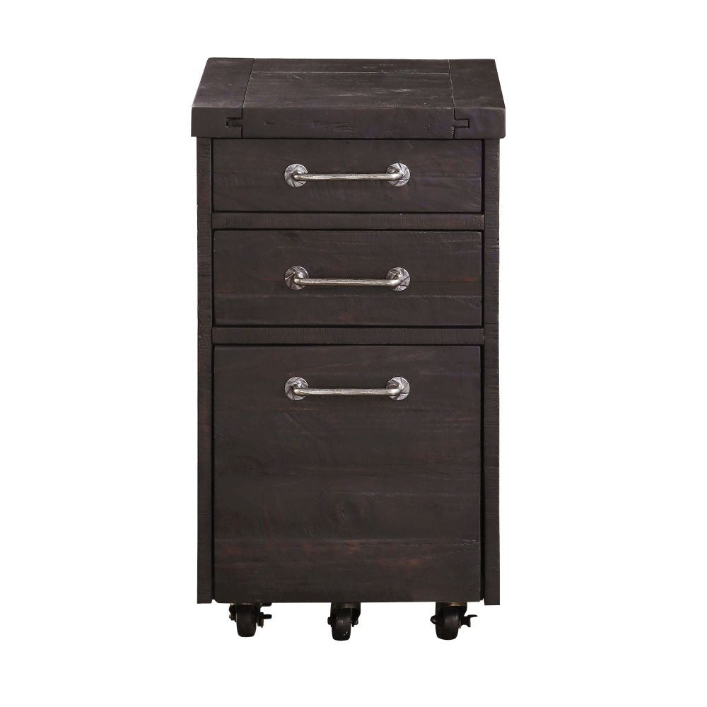 Yosemite Solid Wood Rollling File Cabinet - What A Room