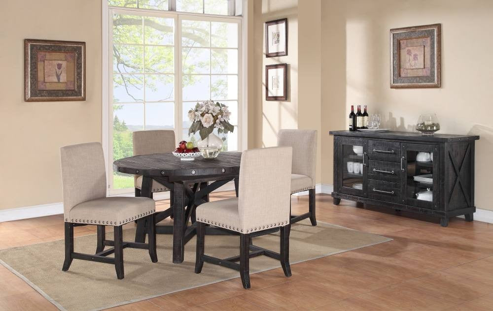 Yosemite Solid Wood Round Extension Table - What A Room