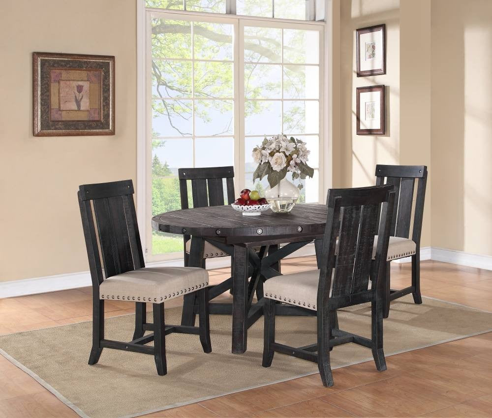 Yosemite Solid Wood Round Extension Table - What A Room