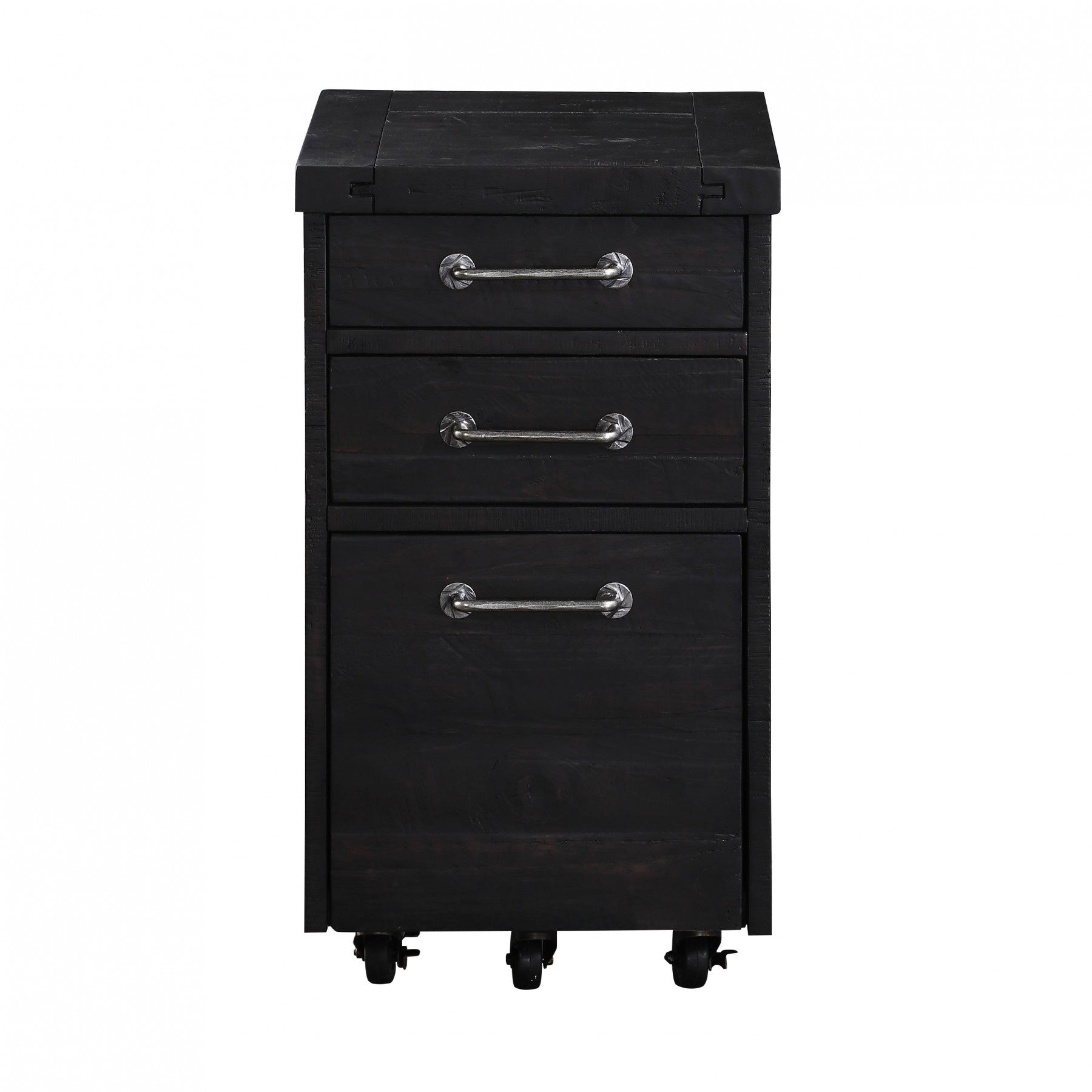 Yosemite Solid Wood Rollling File Cabinet - What A Room