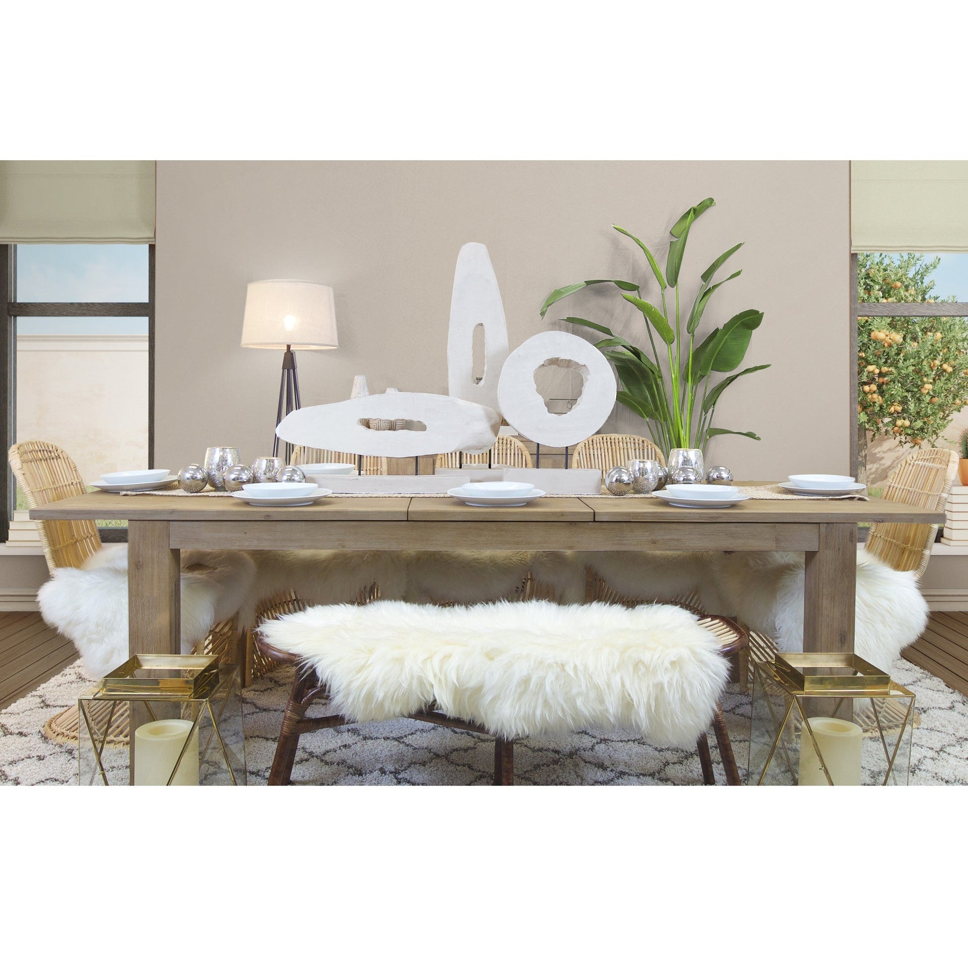 Bedford Butterfly Dining Table w/ 20" Ext. - What A Room