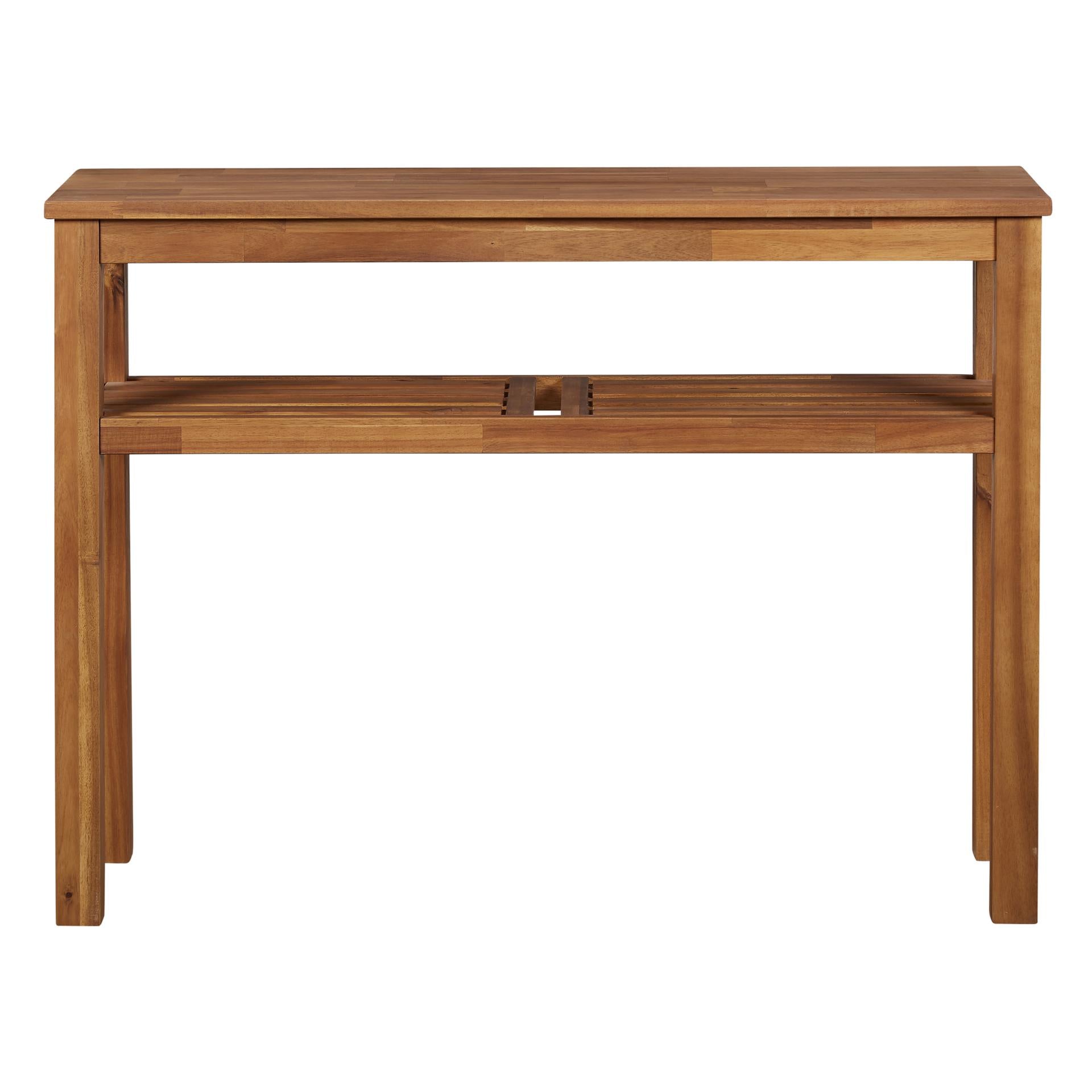 Tiburon Console with Shelf KD - What A Room