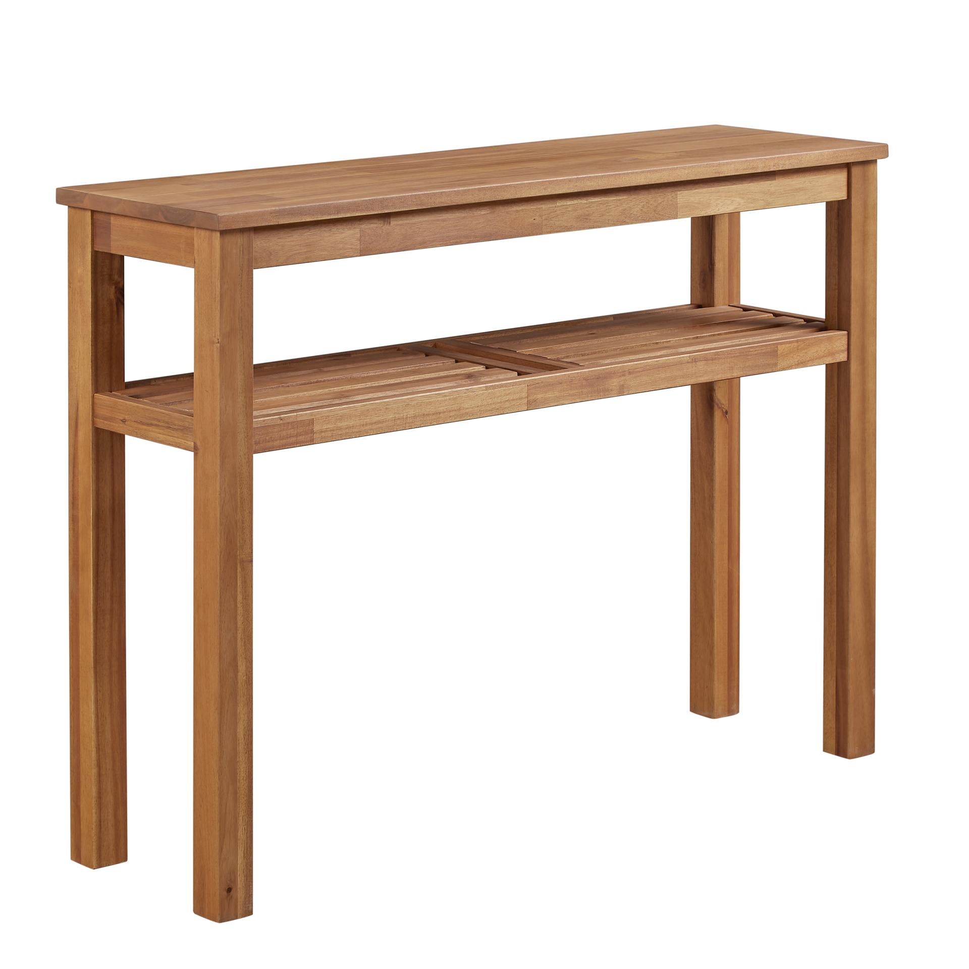 Tiburon Console with Shelf KD - What A Room