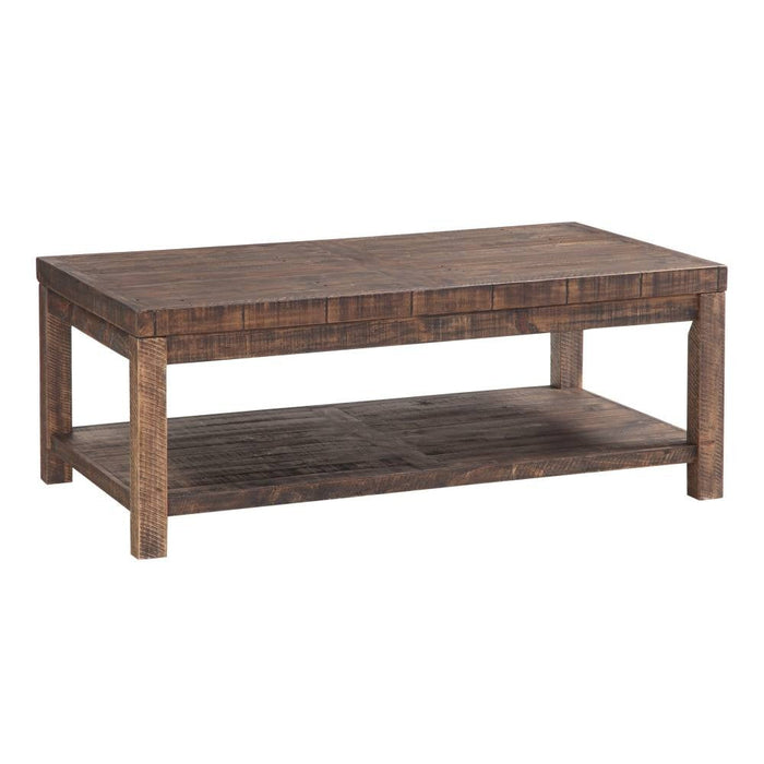 Craster Reclaimed Wood Rectangular Coffee Table - What A Room