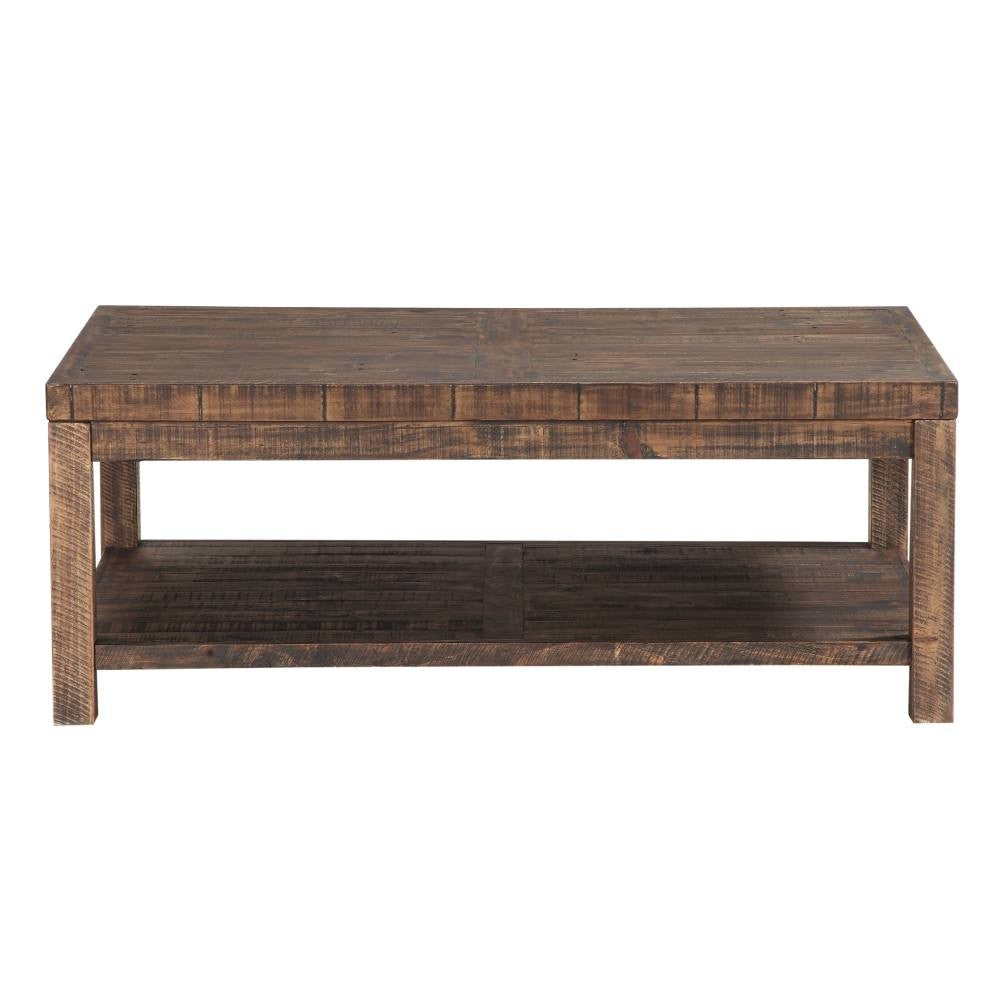 Craster Reclaimed Wood Rectangular Coffee Table - What A Room