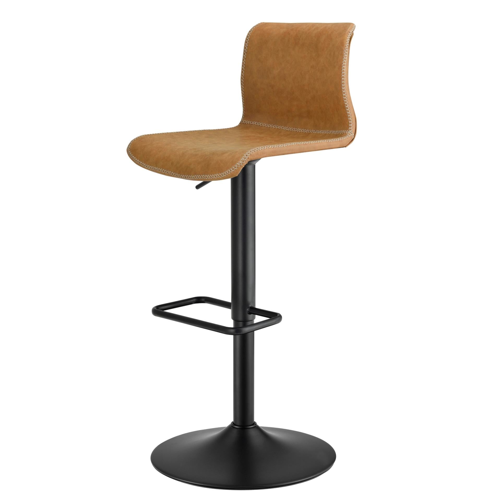 Jayden KD Low back Gaslift Bar Stool - What A Room