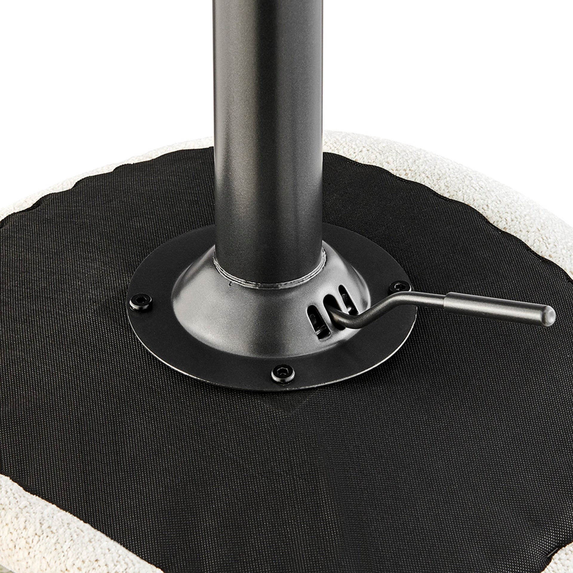 Koa Fabric Gaslift Swivel Bar Stool - What A Room
