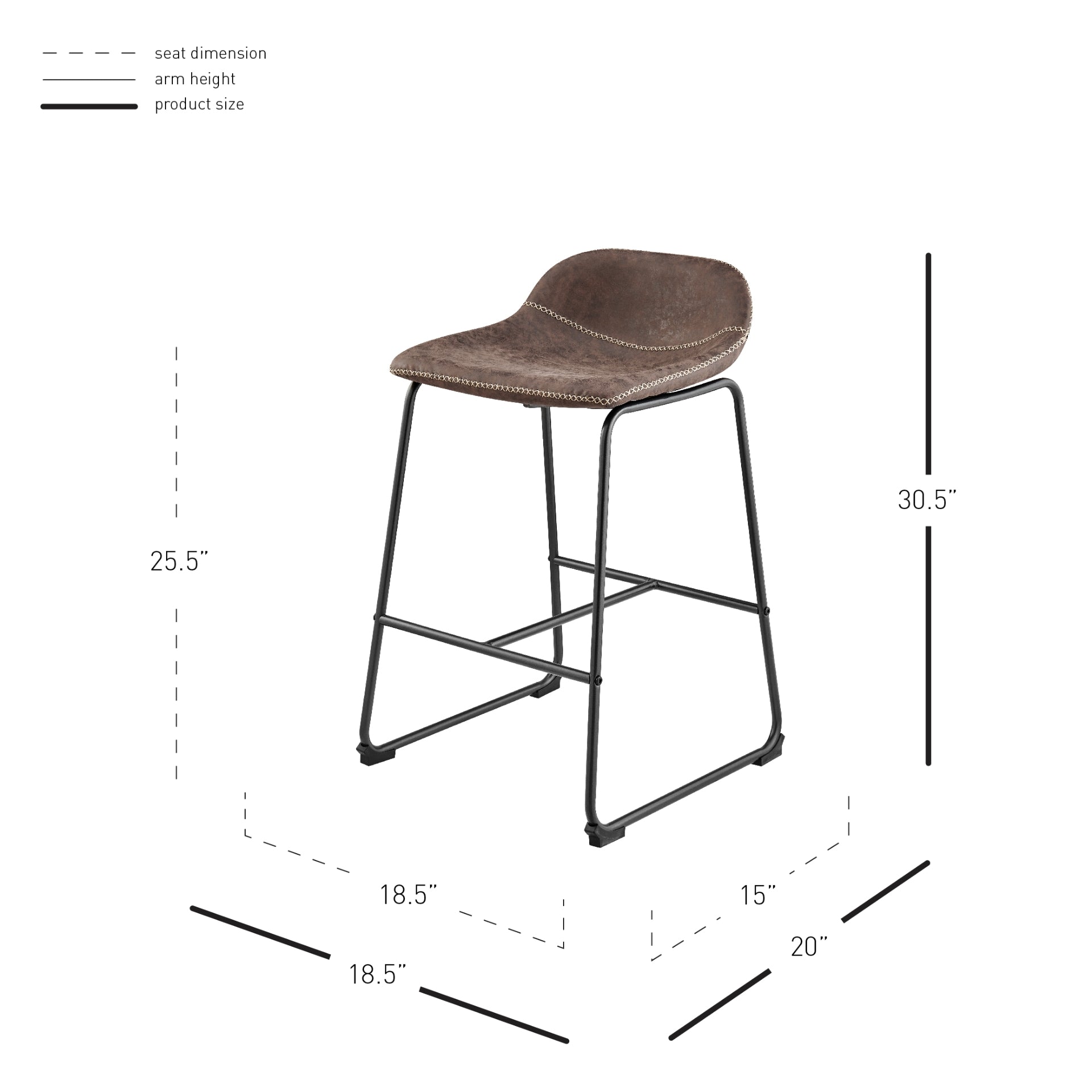 Leighton Counter Stool - What A Room