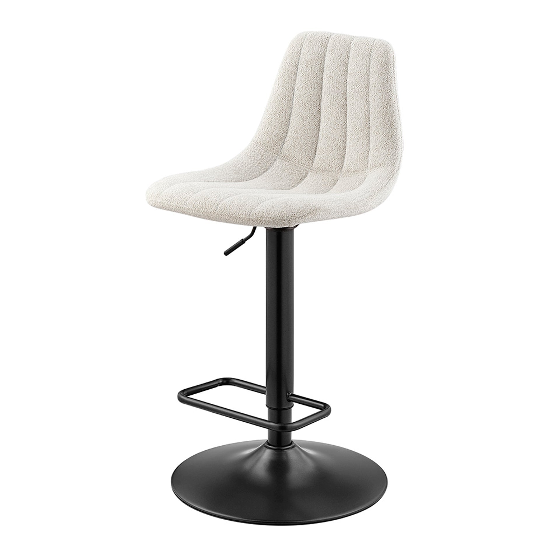 Robert Fabric Gaslift Swivel Bar Stool - What A Room