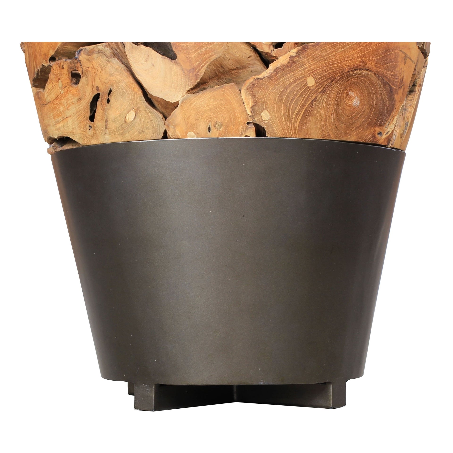 Bruno  Recycled Teak Root Side/ End Table - What A Room