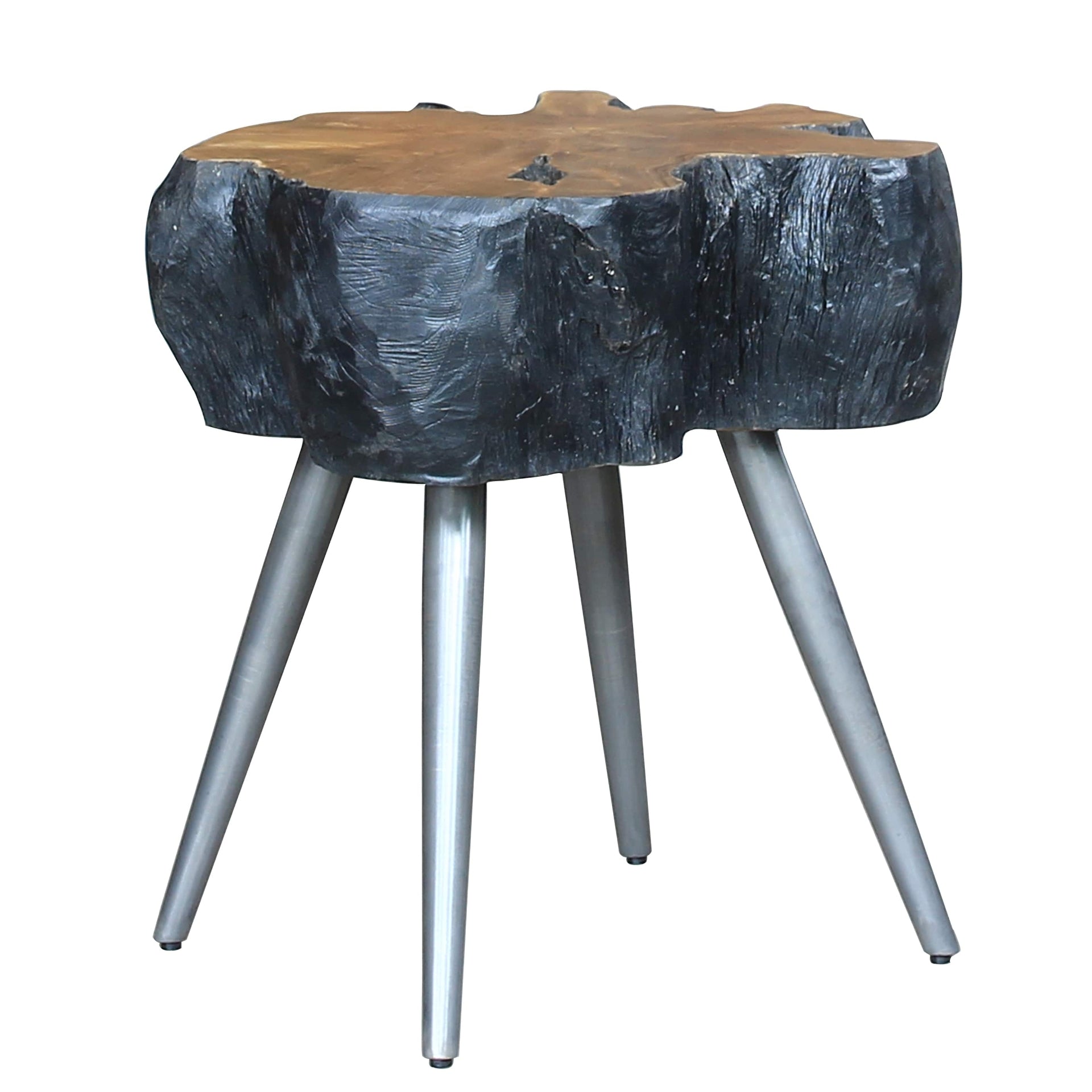 Anya Recycled Teak Root Side/ End Table - What A Room