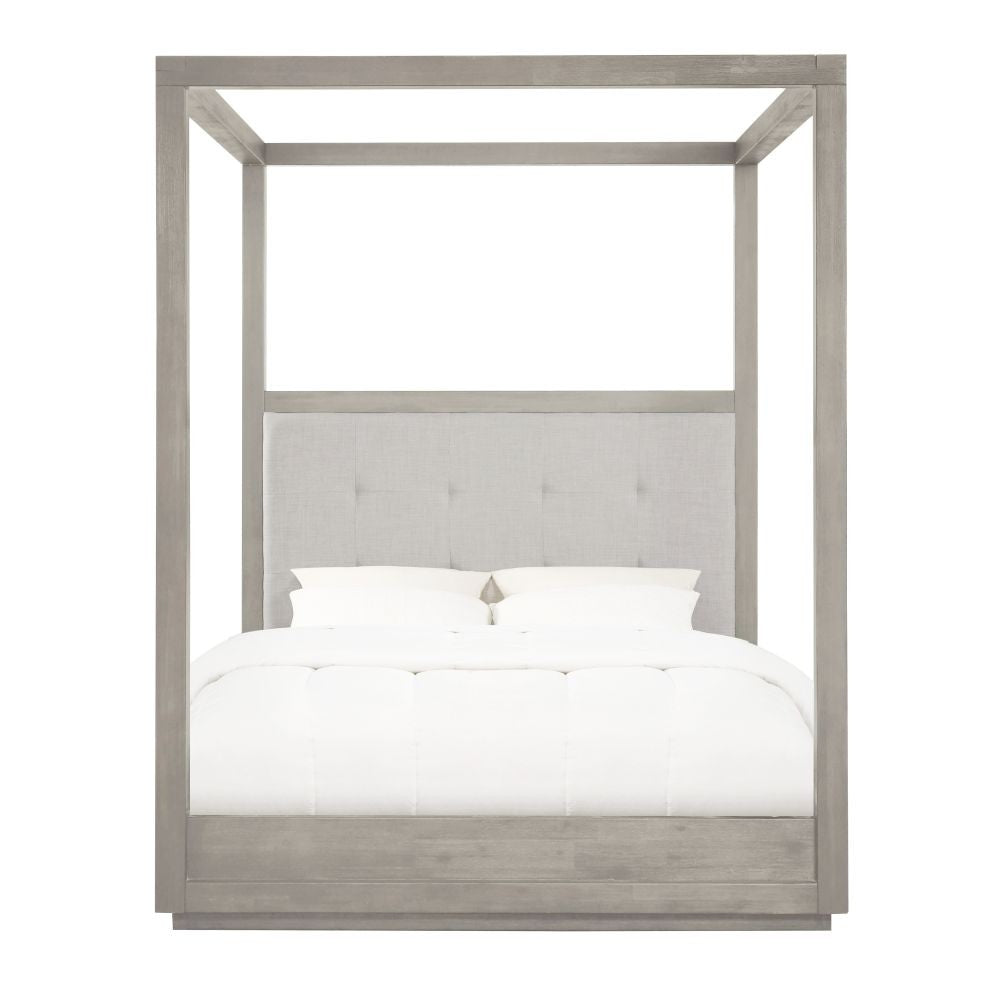 Oxford Canopy Bed in Mineral - What A Room