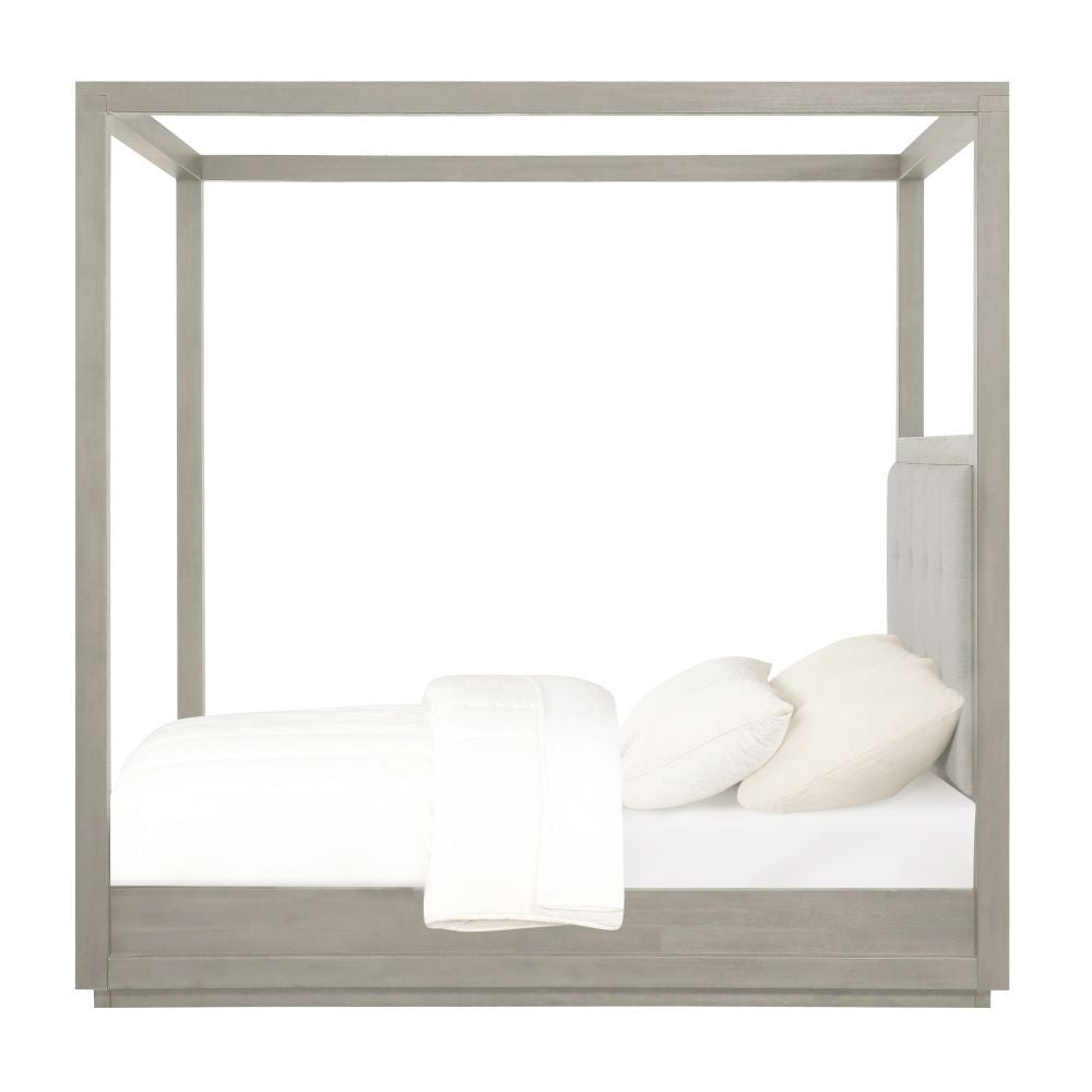 Oxford Canopy Bed in Mineral - What A Room