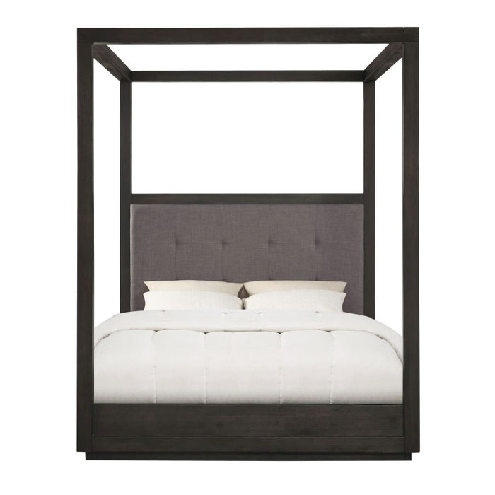 Oxford Canopy Bed in Dolphin - What A Room