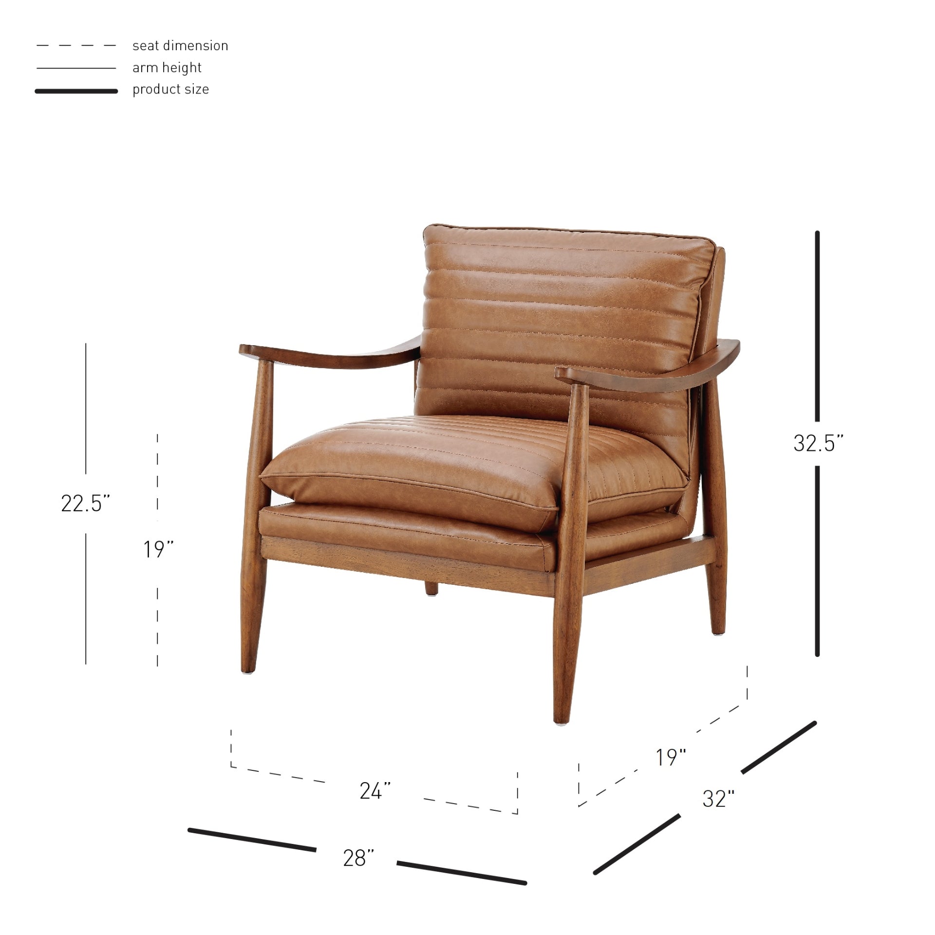 Edmond  Accent Arm Chair - What A Room
