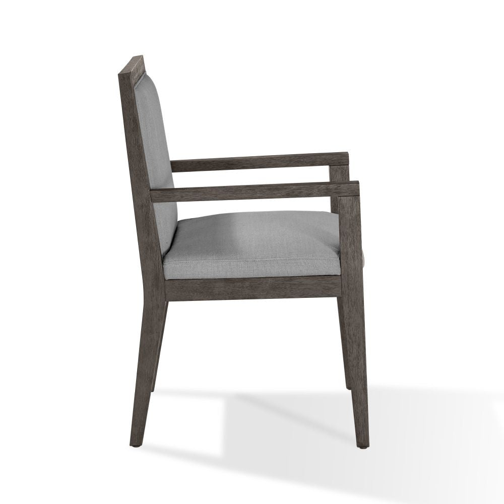 Modesto Wood Framed Arm Chair - What A Room