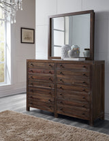 Townsend Eight Drawer Solid Wood Dresser in Java - What A Room