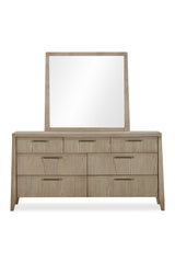 Sumire Seven Drawer Ash Wood Dresser in Ginger - What A Room