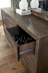 Melbourne Nine Drawer Dresser in Dark Pine - What A Room