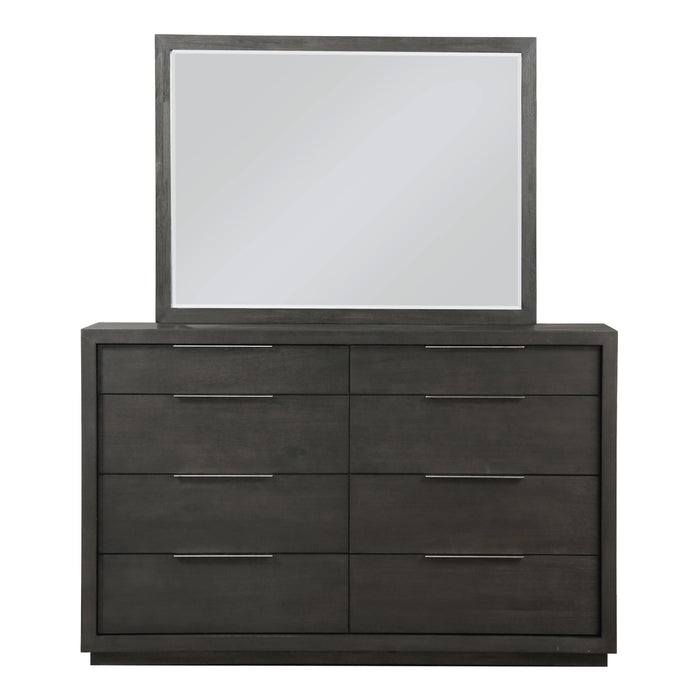 Oxford Eight Drawer Dresser in Basalt Grey - What A Room