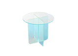 Fomo Large End Table in Iridescent Glass - What A Room
