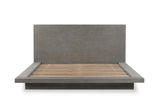 Melbourne Wood Platform Bed in Mineral - What A Room