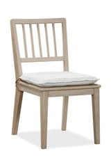 Camden Wood Dining Chair with Detachable Cushion in Chai and Oat (Set of 2) - What A Room