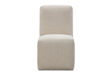 Liv Fully Upholstered Dining Chair in Brun Boucle (Set of 2) - What A Room