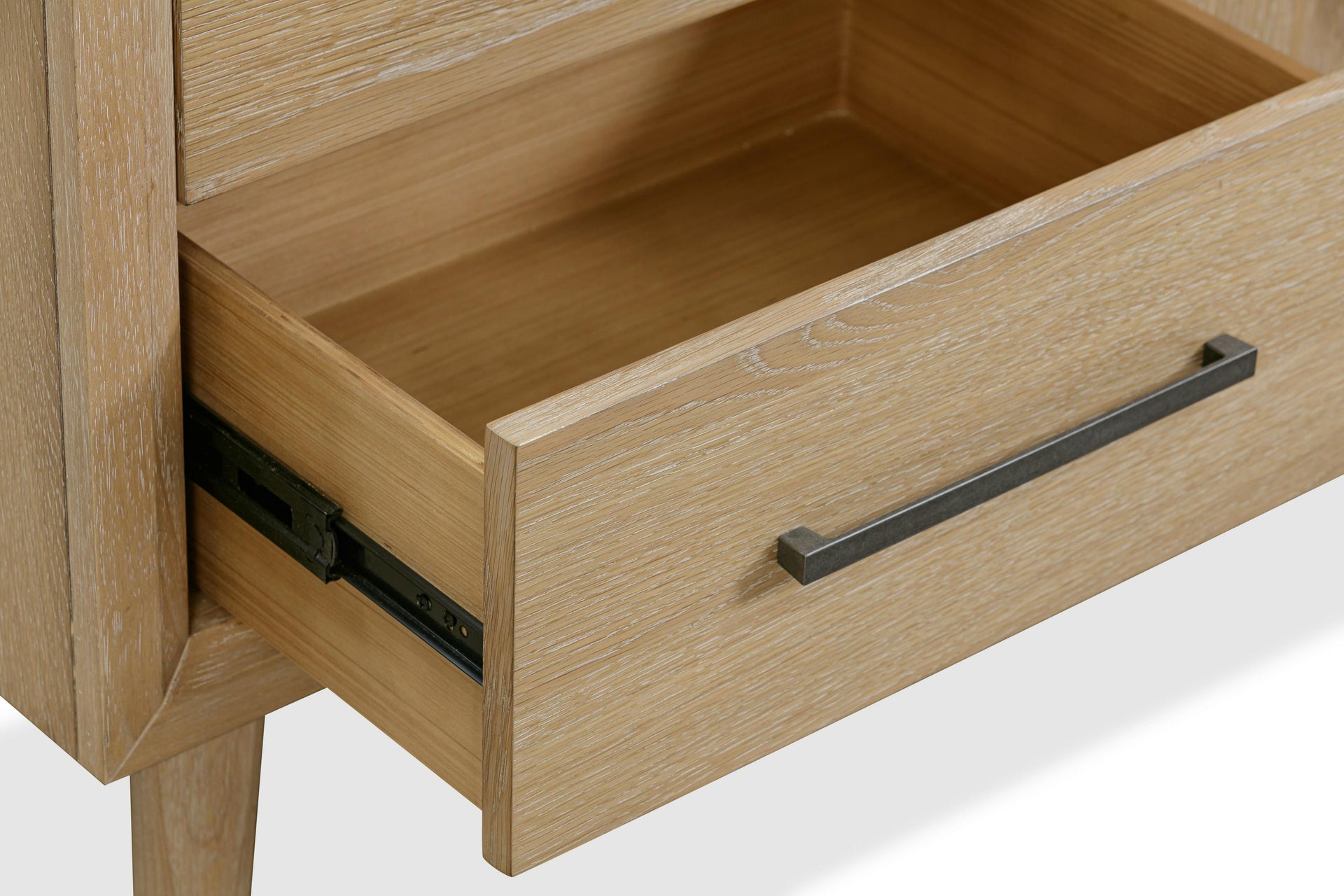 Franklin Three Drawer Two Door White Oak Sideboard in Au Natural - What A Room