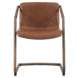Indy  Dining Side Chair Rubbed Gold Frame - What A Room