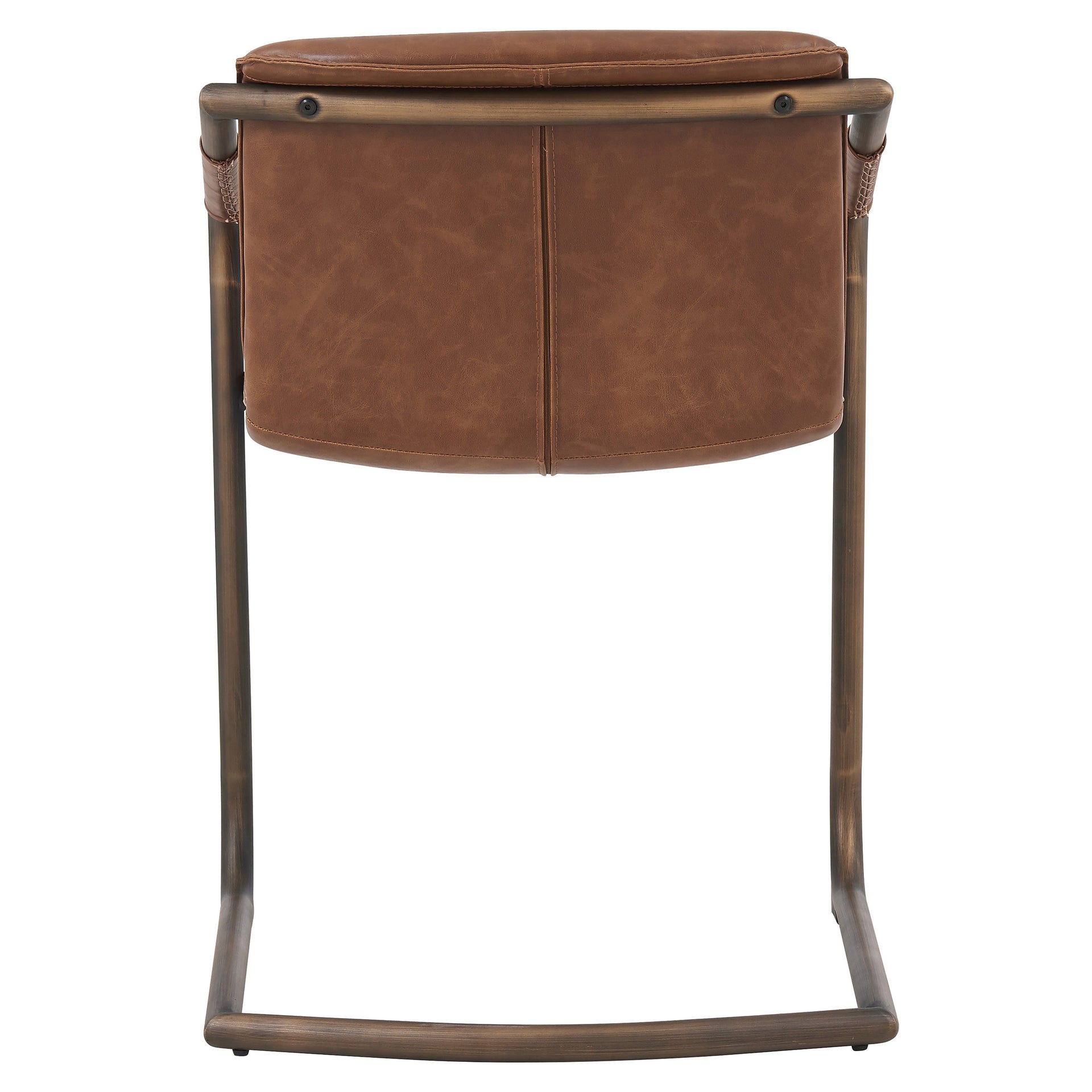 Indy  Dining Side Chair Rubbed Gold Frame - What A Room