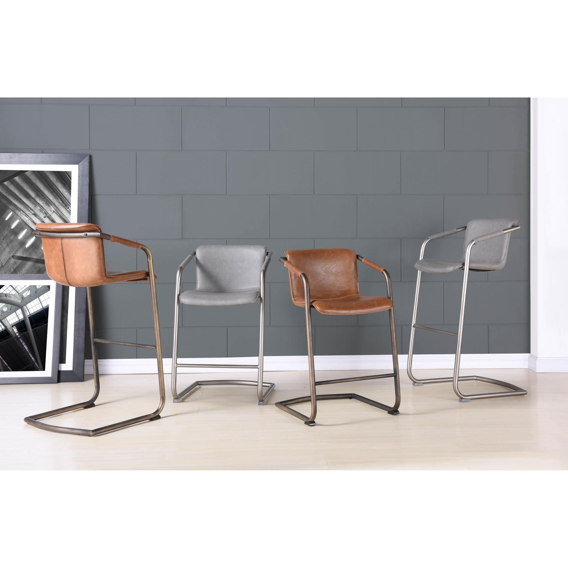 Indy  Dining Side Chair Rubbed Gold Frame - What A Room