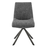 Viona  Chenille Swivel Dining Side Chair (Set of 2) - What A Room