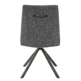 Viona  Chenille Swivel Dining Side Chair (Set of 2) - What A Room
