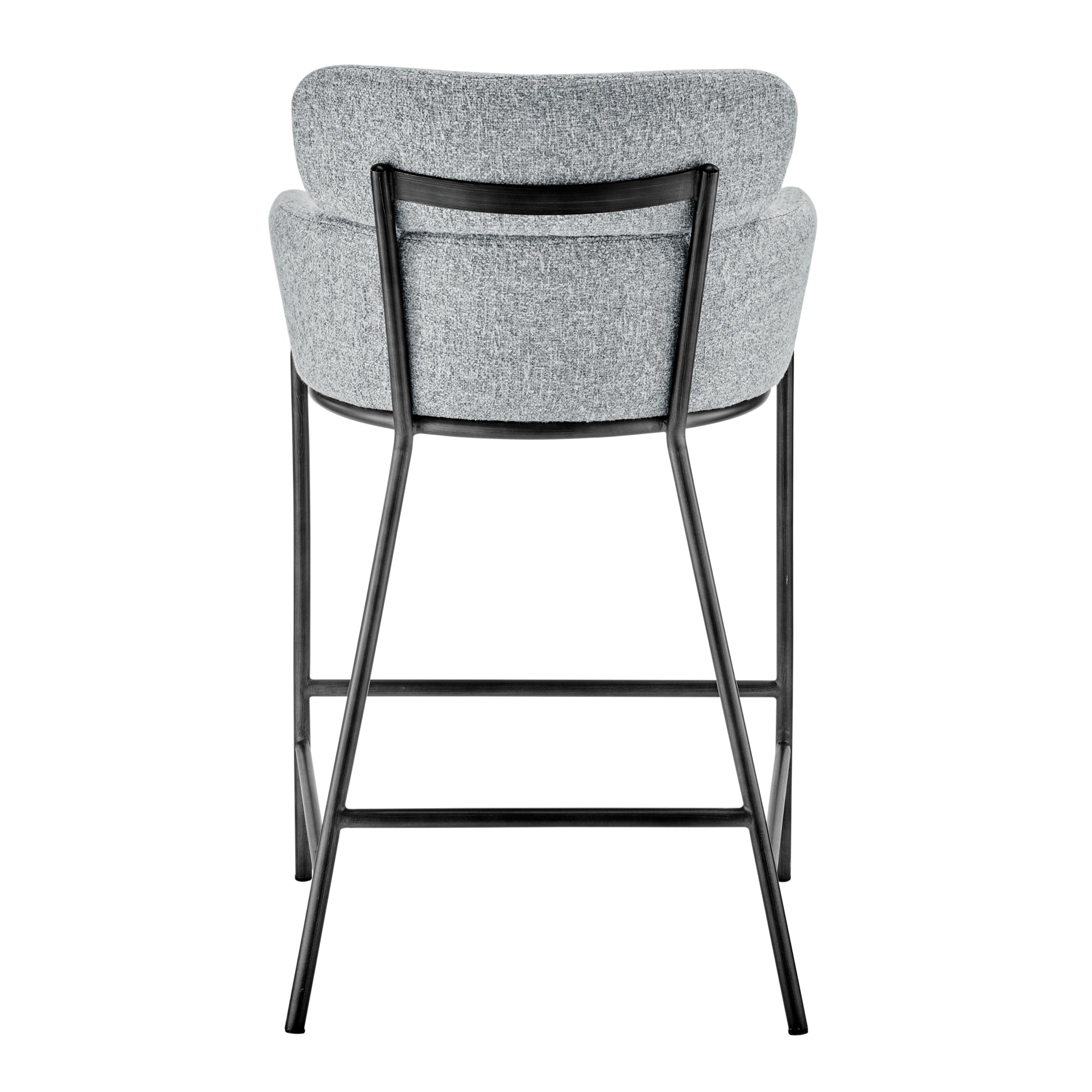 Finley Chenille Counter Stool - What A Room